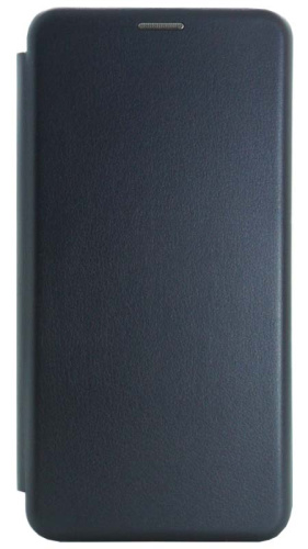 Чехол-книга OPEN COLOR для Xiaomi Redmi 12 темно-синий фото 2