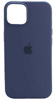 Задняя накладка Soft Touch для Apple Iphone 14 темно-синий