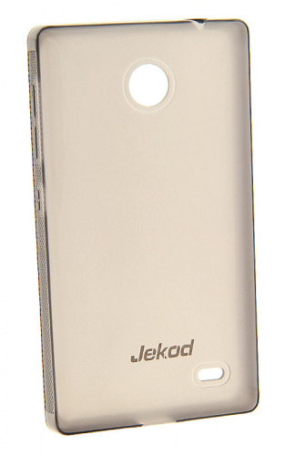 Силиконовый чехол Jekod для Nokia X Dual sim (чёрный)