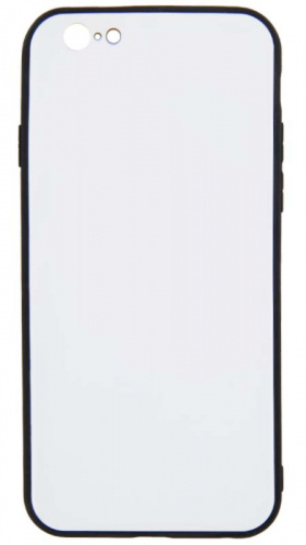 Силиконовый чехол для Apple iPhone 6/6S стеклянный белый