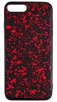 Силиконовый чехол для Apple iPhone 7 Plus/8 Plus Foil Style (Красный)