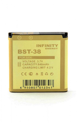 АКБ Infinity Sony Ericsson (BST-38 (840mAh))