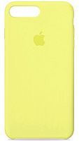 Задняя накладка Soft Touch для Apple iPhone 7 Plus/8 Plus лимонный