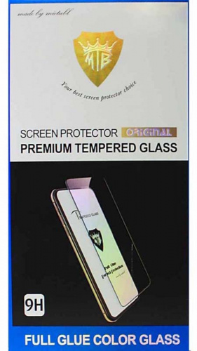 Противоударное стекло Mietubl для Apple iPhone 7/8 11D чёрный
