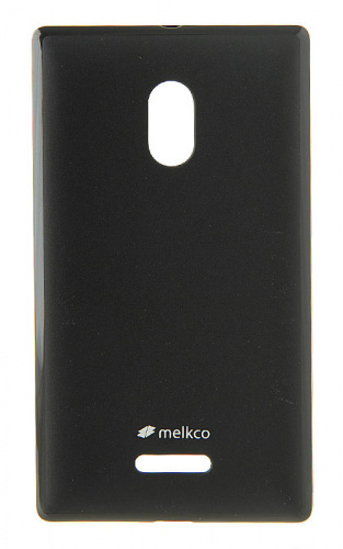 Силиконовый чехол для Nokia XL матовый черный