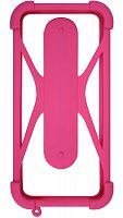 Чехол-бампер универсальный для смартфонов #1, р. 4.5"-6.5" OLMIO розовый