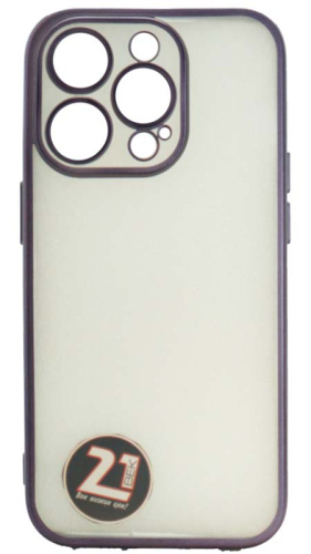 Силиконовый чехол KeePhone для Apple iPhone 14 Pro Phantom фиолетовый