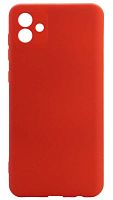 Силиконовый чехол для Samsung Galaxy A04/A045 Soft красный