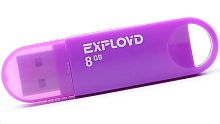 8GB флэш драйв Exployd 570 2.0 фиолетовый