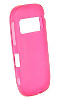 Силиконовый чехол Nokia С7 розовый