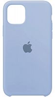 Задняя накладка Soft Touch для Apple Iphone 11 светло-голубой