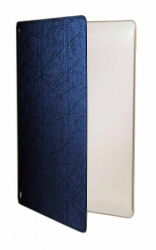 Чехол футляр-книга для LENOVO Yoga Tablet II 8, с пластиковым основанием (синий)