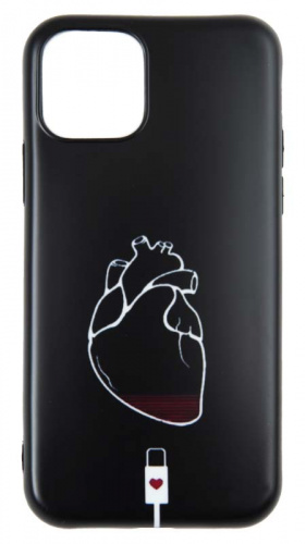 Силиконовый чехол для Apple iPhone 11 Pro стимпанк Сердце