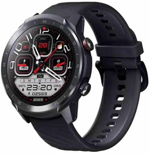 Умные часы Xiaomi Mibro Watch A2 (XPAW015) черные (+ 2 ремешка)