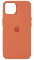 Задняя накладка Soft Touch для Apple Iphone 13 оранжевый