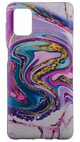 Силиконовый чехол для Samsung Galaxy M51/M515 Gresso Агат ярко-фиолетовый