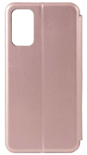 Чехол-книга OPEN COLOR для Xiaomi Poco M3 розовое золото фото 2