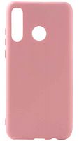 Силиконовый чехол Soft Touch для Huawei P30 Lite/Honor 20S розовый