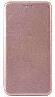Чехол-книга OPEN COLOR для Xiaomi Redmi Note 9 розовое золото