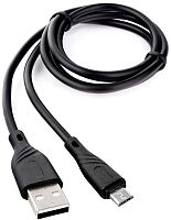 Кабель USB 2.0 Cablexpert CCB-mUSB2-AMBMO1-1MB, AM/microB, издание Classic 0.1, длина 1м, черный