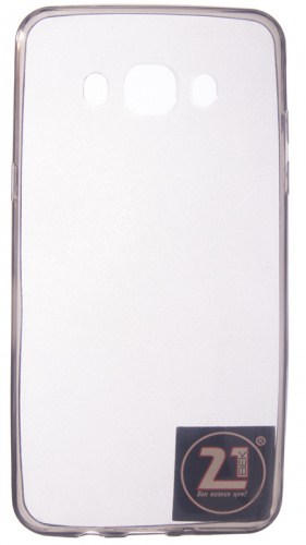 Силиконовый чехол для Samsung Galaxy J510/J5 (2016) прозрачный серый