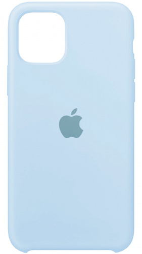 Задняя накладка Soft Touch для Apple Iphone 11 Pro бледно-голубой