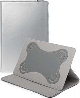 Универсальный чехол для планшета Gresso. Прайм (размер 7-8") серебро