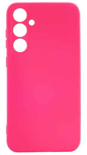 Силиконовый чехол для Samsung Galaxy S23 Fe Soft неоновый розовый