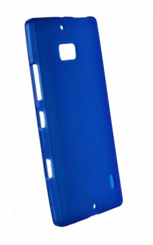 Силикон Nokia Lumia 930 матовый синий