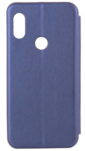 Чехол-книга OPEN COLOR для Xiaomi Redmi Note 6 Pro синий фото 2