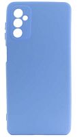 Силиконовый чехол Soft Touch для Samsung Galaxy M52/M525 голубой