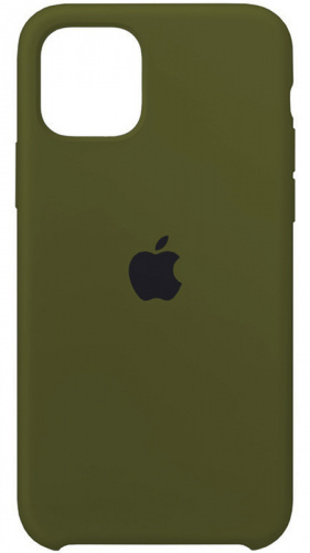 Задняя накладка Soft Touch для Apple Iphone 11 Pro оливковый