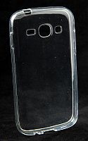 Силиконовый чехол для Samsung S7270 Galaxy Ace 3 супер прозрачный в тех/уп