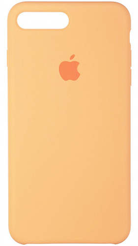 Задняя накладка Soft Touch для Apple iPhone 7 Plus/8 Plus светло-персиковый