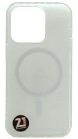 Силиконовый чехол Hoco для Apple iPhone 14 Pro Magnetic series MagSafe прозрачный
