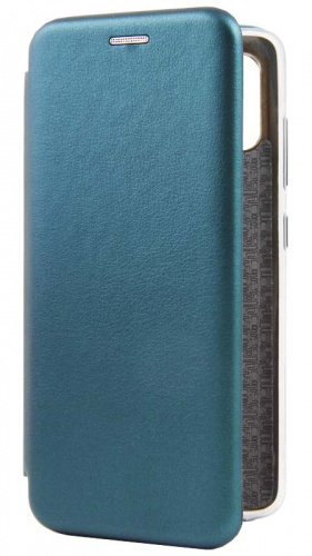 Чехол-книга OPEN COLOR для Samsung Galaxy A51/A515 изумрудный