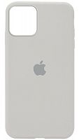 Задняя накладка Soft Touch для Apple Iphone 12/12 Pro светло-серый