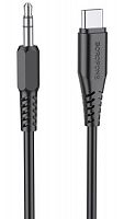 Аудио-кабель BOROFONE BL8 Type-C на 3.5мм 1м чёрный
