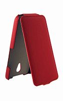 Чехол футляр-книга Ainy для LENOVO IdeaPhone A368Т кожа красный	