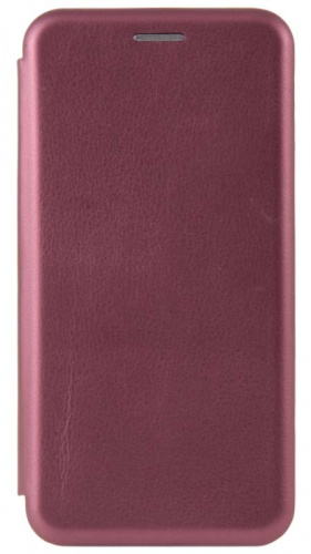 Чехол-книга OPEN COLOR для Samsung Galaxy A8/A530 бордовый