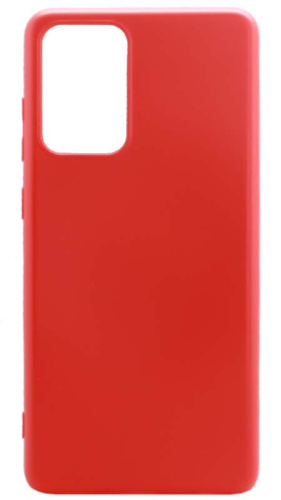 Силиконовый чехол Soft Touch для Samsung Galaxy A72/A725 красный