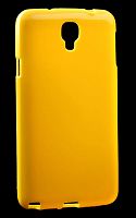 Силиконовый чехол для Samsung SM-N7505 Galaxy Note 3 Neo глянцевый техпак (жёлтый)