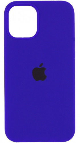 Задняя накладка Soft Touch для Apple Iphone 12/12 Pro ярко-синий