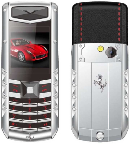 Телефон Vertu V5 Pro 2sim + micro SD серебро