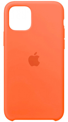 Задняя накладка Soft Touch для Apple Iphone 11 оранжевый