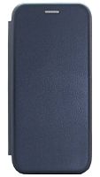 Чехол-книга OPEN COLOR для Apple iPhone 13 темно-синий