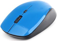 Мышь беспров. Gembird MUSW-250-2 2.4ГГц 3 кнопки + колесо кнопка1600DPI синий