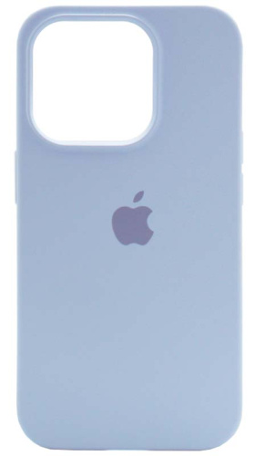 Задняя накладка Soft Touch для Apple Iphone 15 Pro светло-голубой