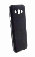Силиконовый чехол для SAMSUNG SM-E500F Galaxy E5 матовый (чёрный)