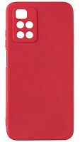 Силиконовый чехол Soft Touch для Xiaomi Redmi 10 красный